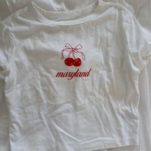 Maryland baby tee